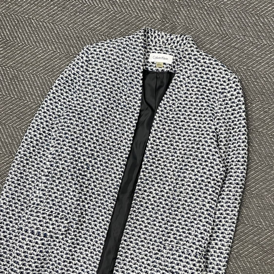 캘빈클라인 트위드 오픈자켓 v0003 상품이미지3