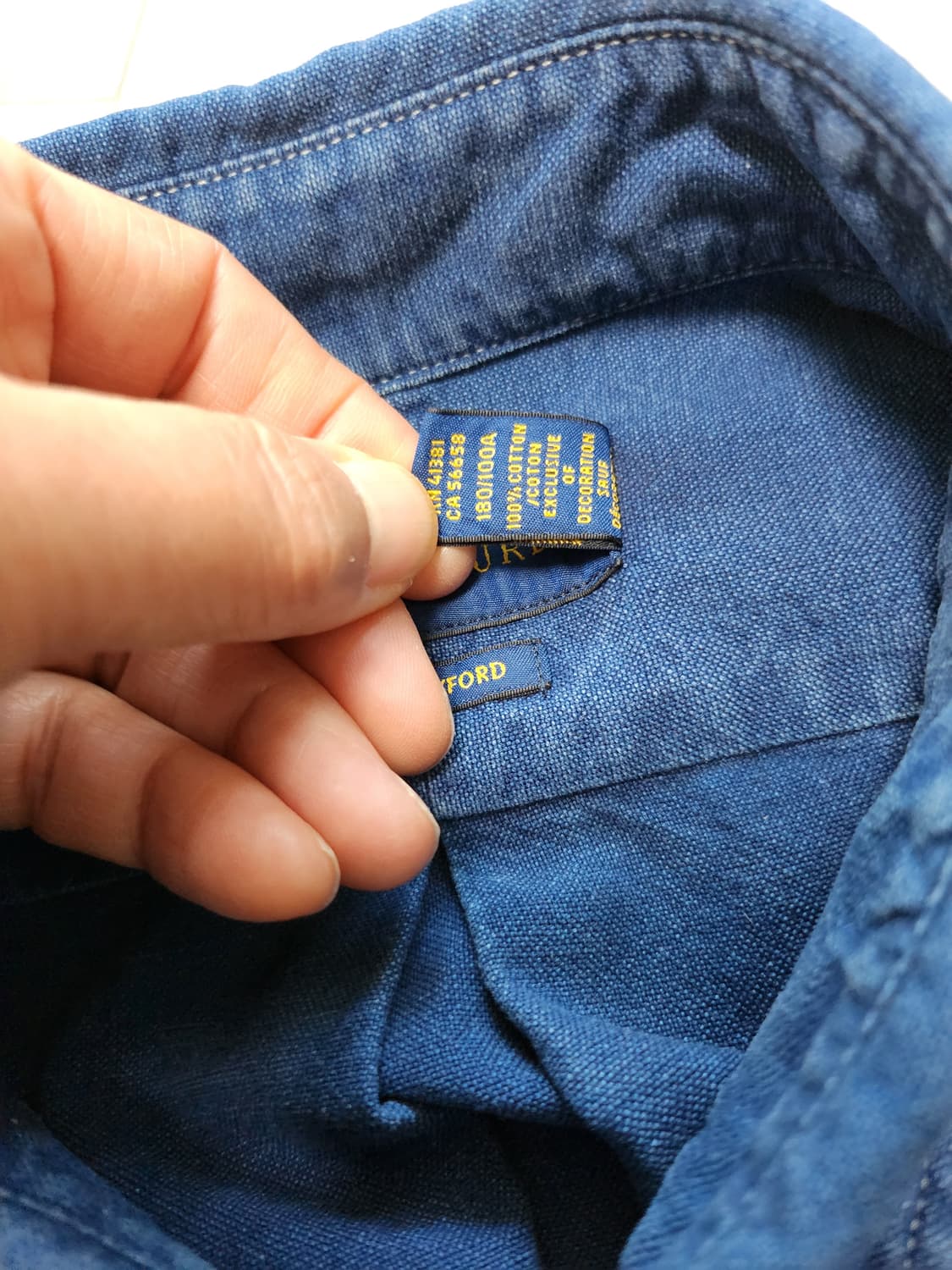 폴로랄프로렌 솔리드셔츠 (L 상품이미지7