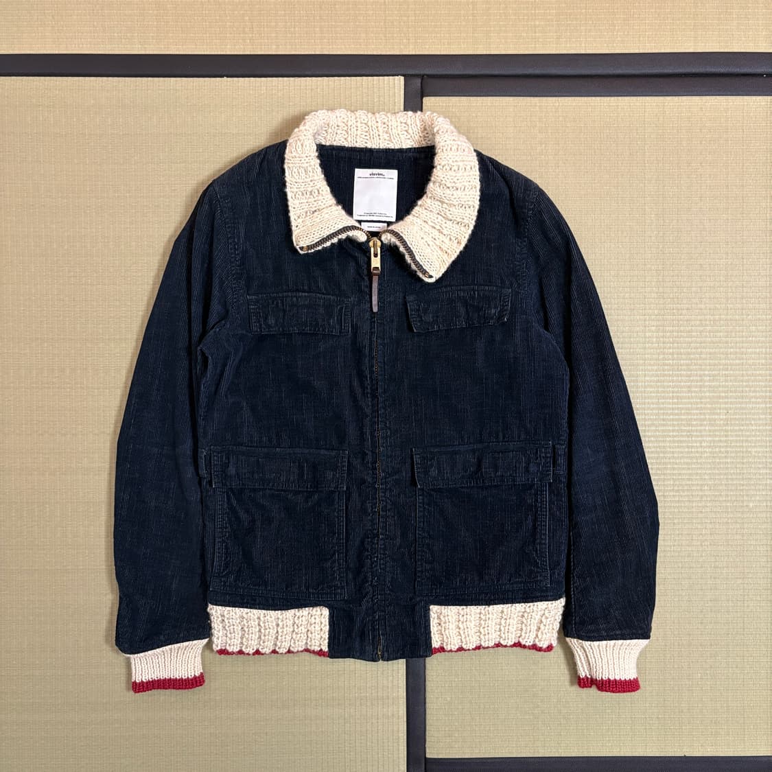 visvim 비즈빔 코듀로이 집업 자켓 상품이미지1