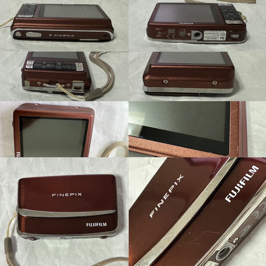 인플 디카🍩후지필름 파인픽스 z80 브라운 박스셋 (크롬모드) 상품이미지10