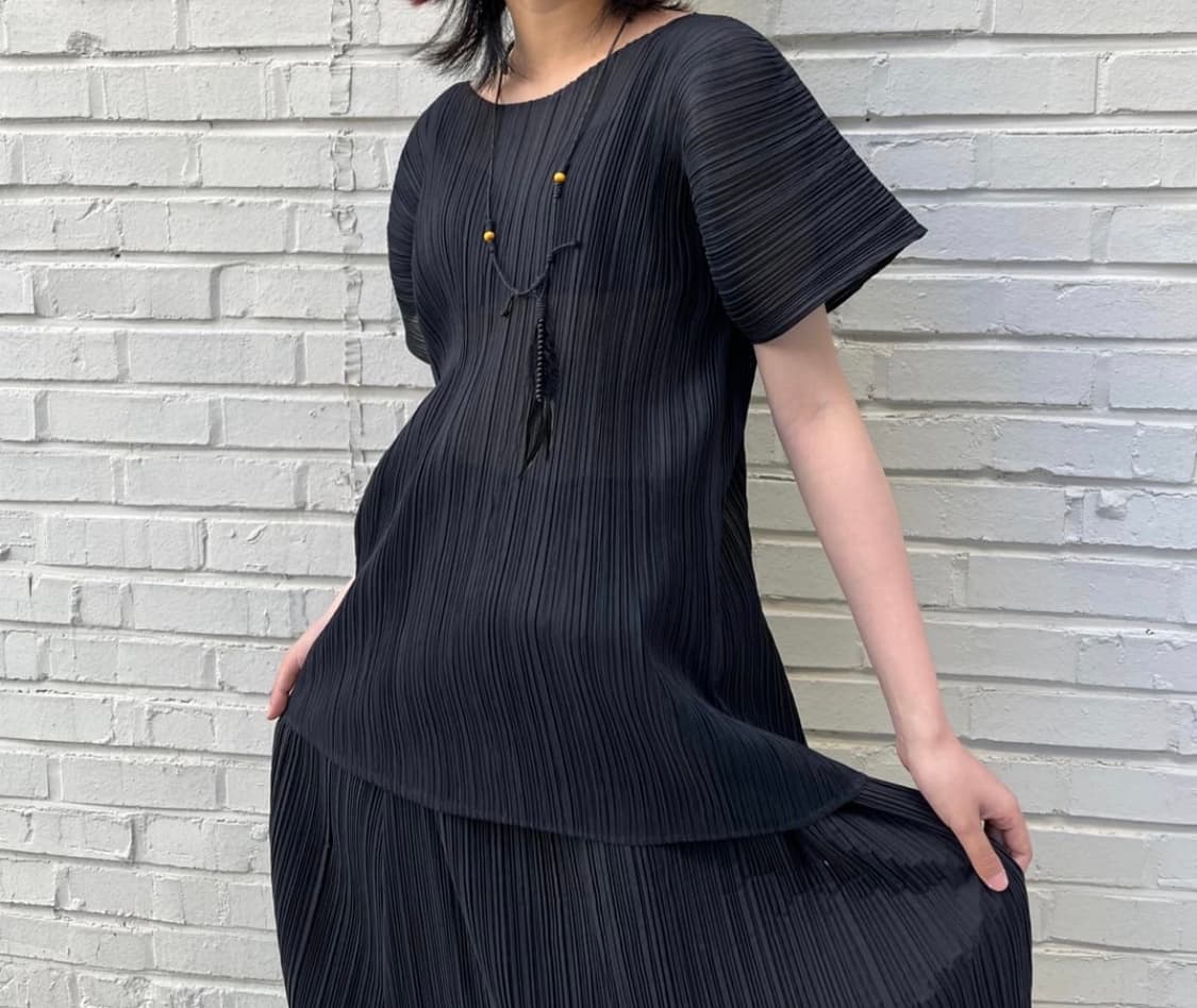 Issey Miyake 이세이미야케 플리츠 탑 판매해요 ! 상품이미지3