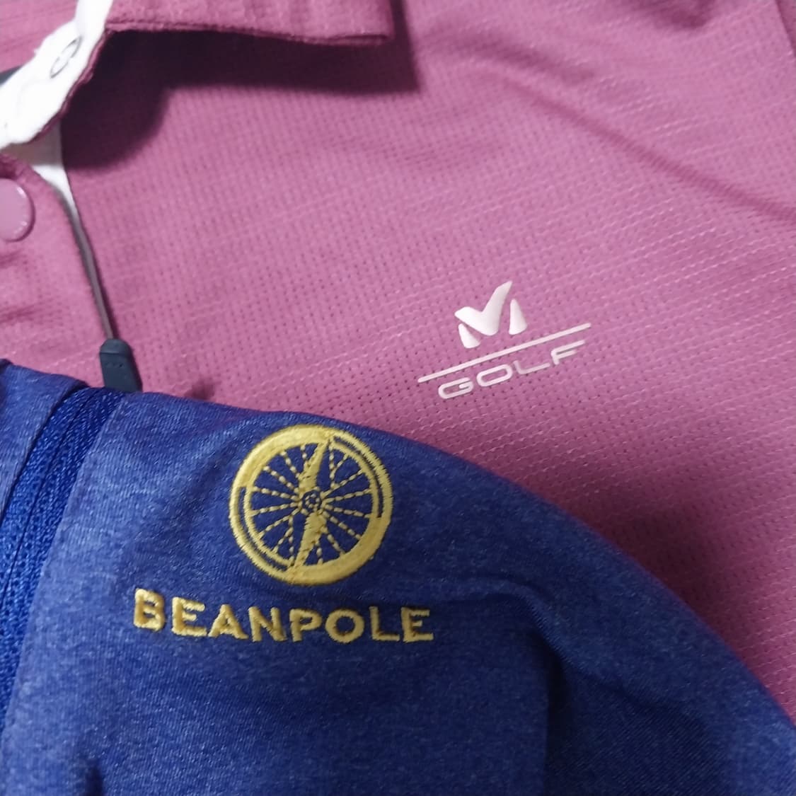 밀레골프 빈폴 2벌 여성90 반팔 상품이미지3