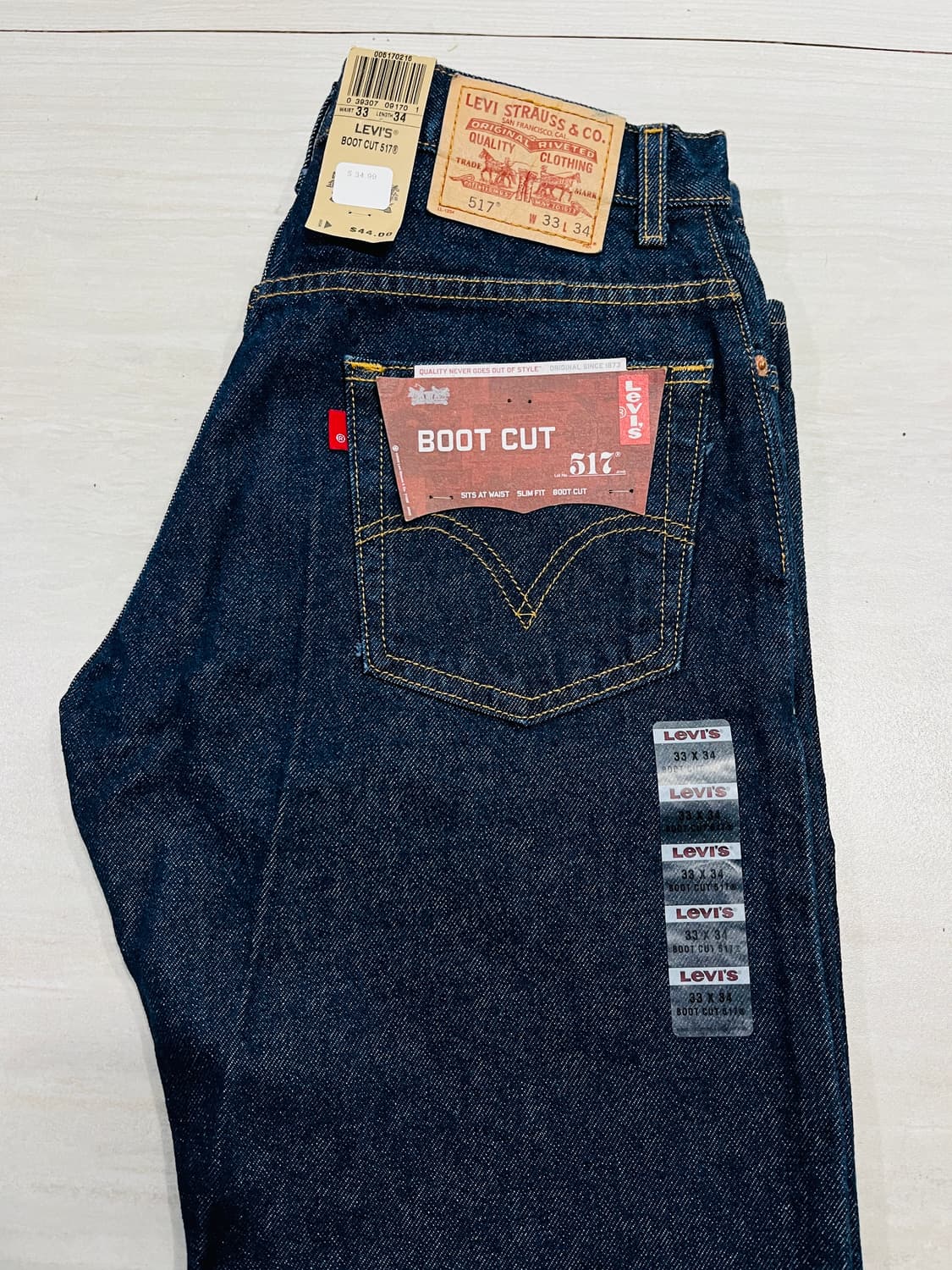 [33x34]리바이스 00s 데드스탁 517 멕시코 상품이미지1