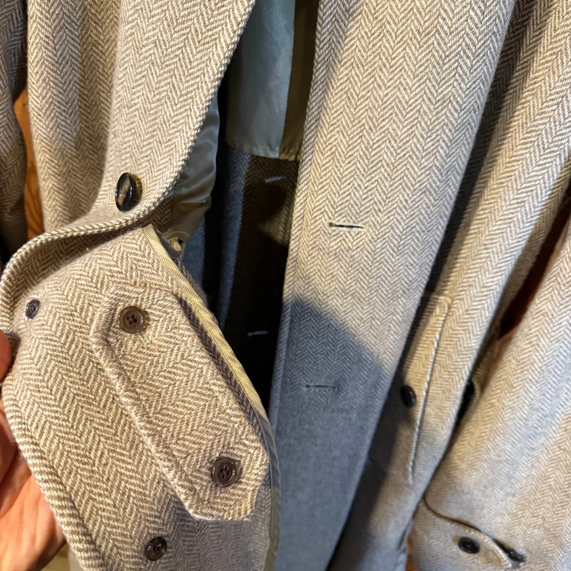 랄프로렌 퍼플라벨 울 발마칸 벨티드 코트  상품이미지10