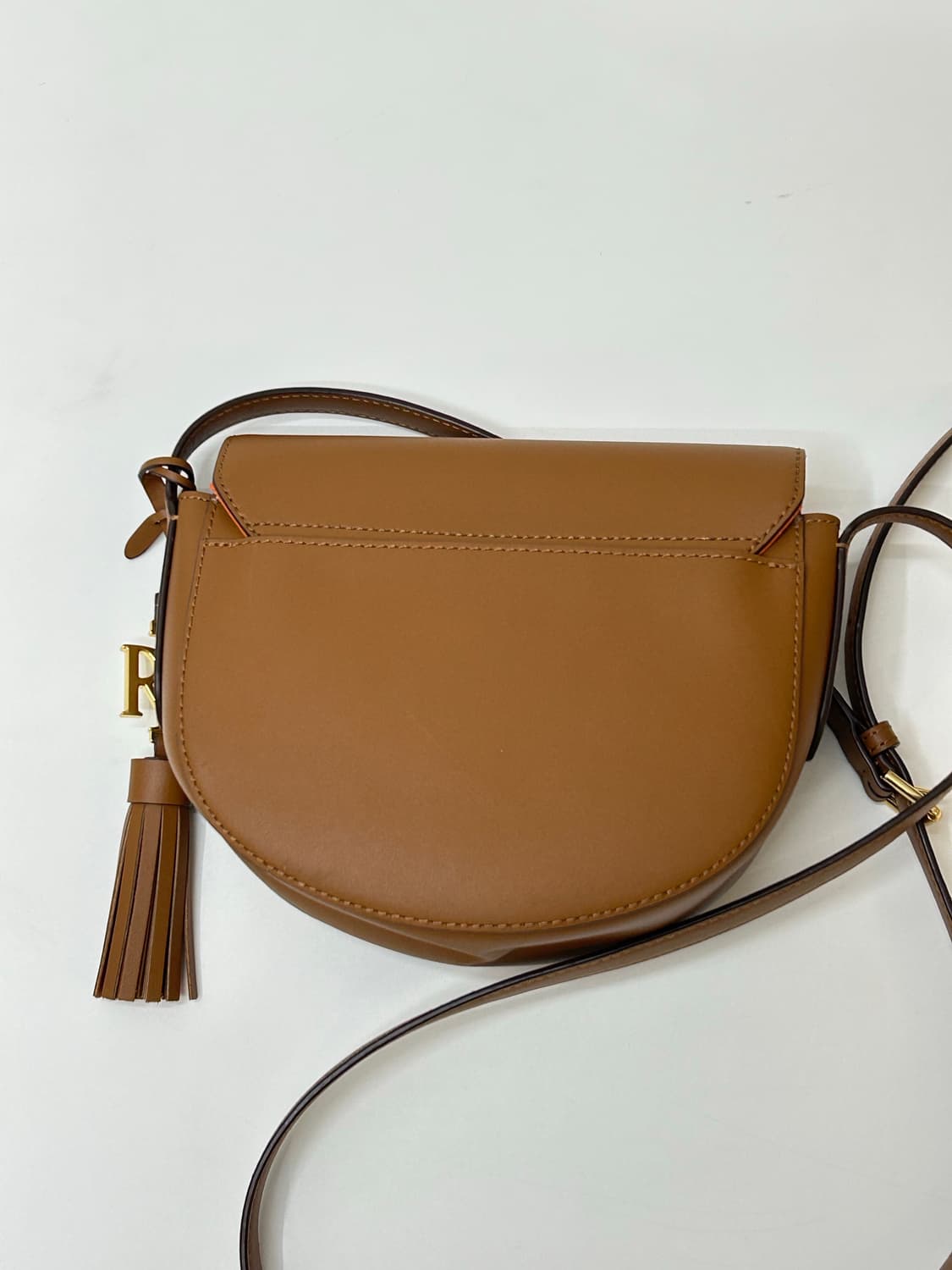 Polo 폴로 랄프로렌 브라운 가죽 크로스백 상품이미지5