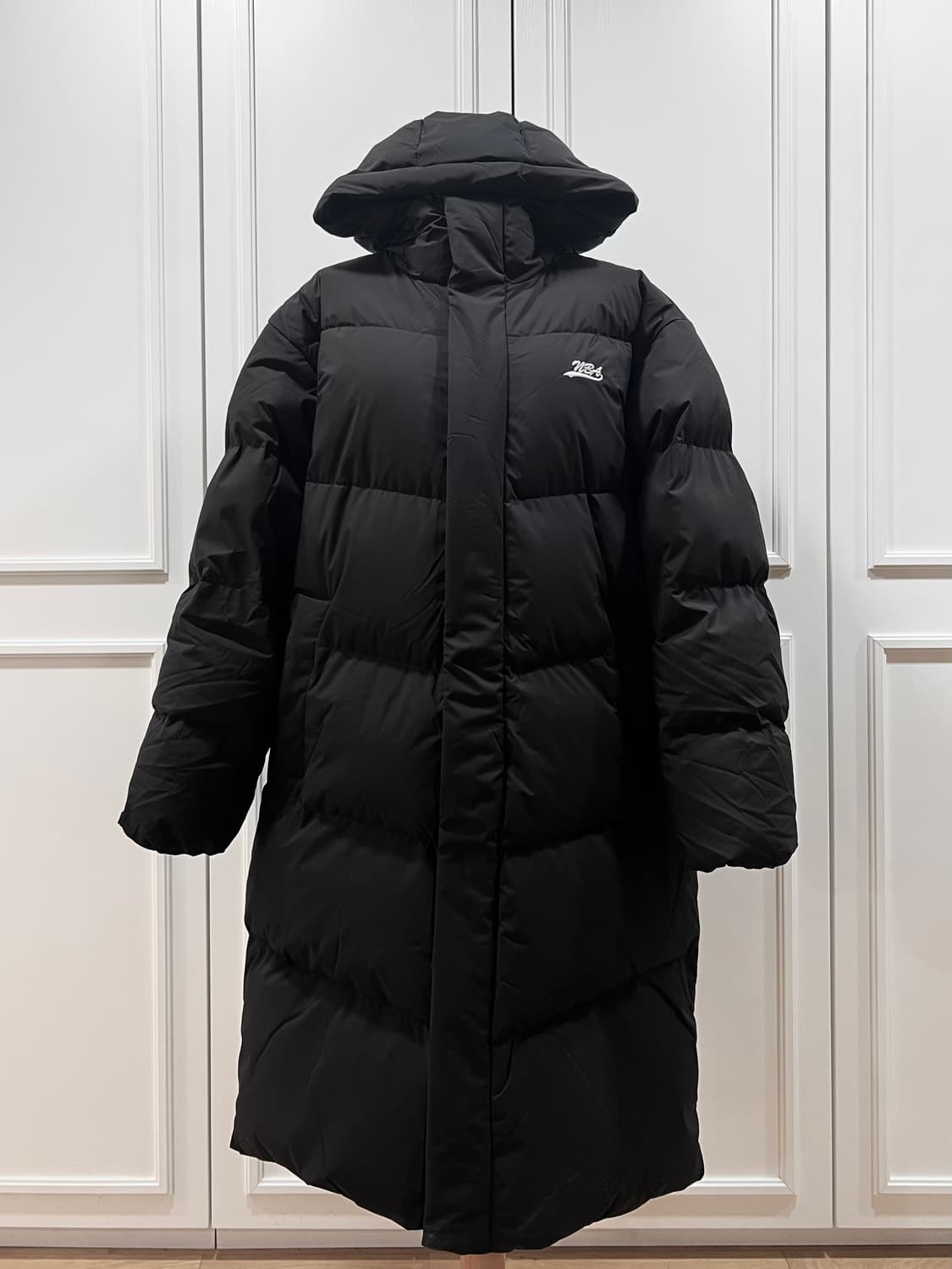 NBA 덕다운 롱 패딩 블랙 XL 상품이미지1