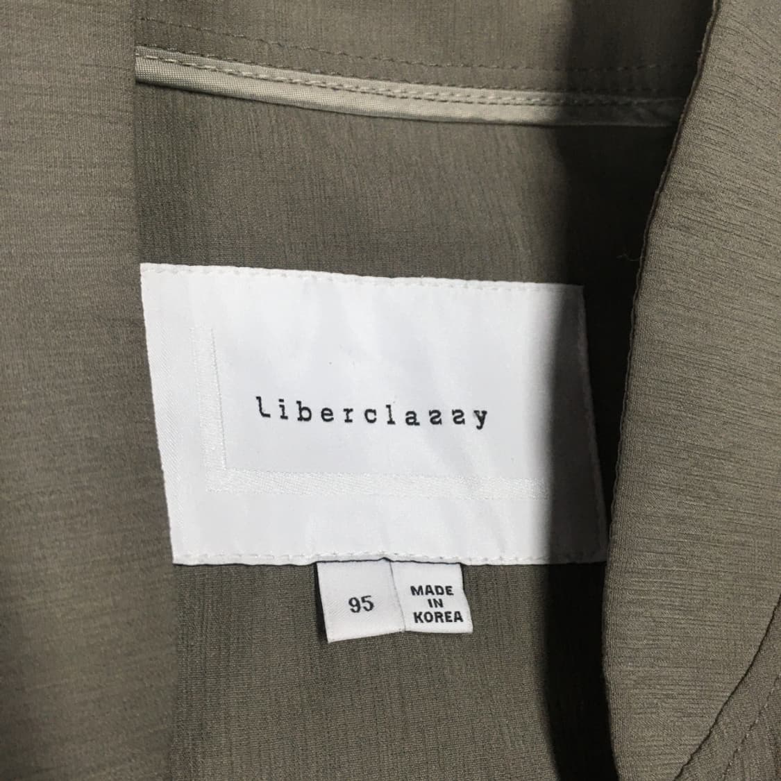 리버클래시 올리브 크로스지퍼 자켓 CC15 상품이미지2