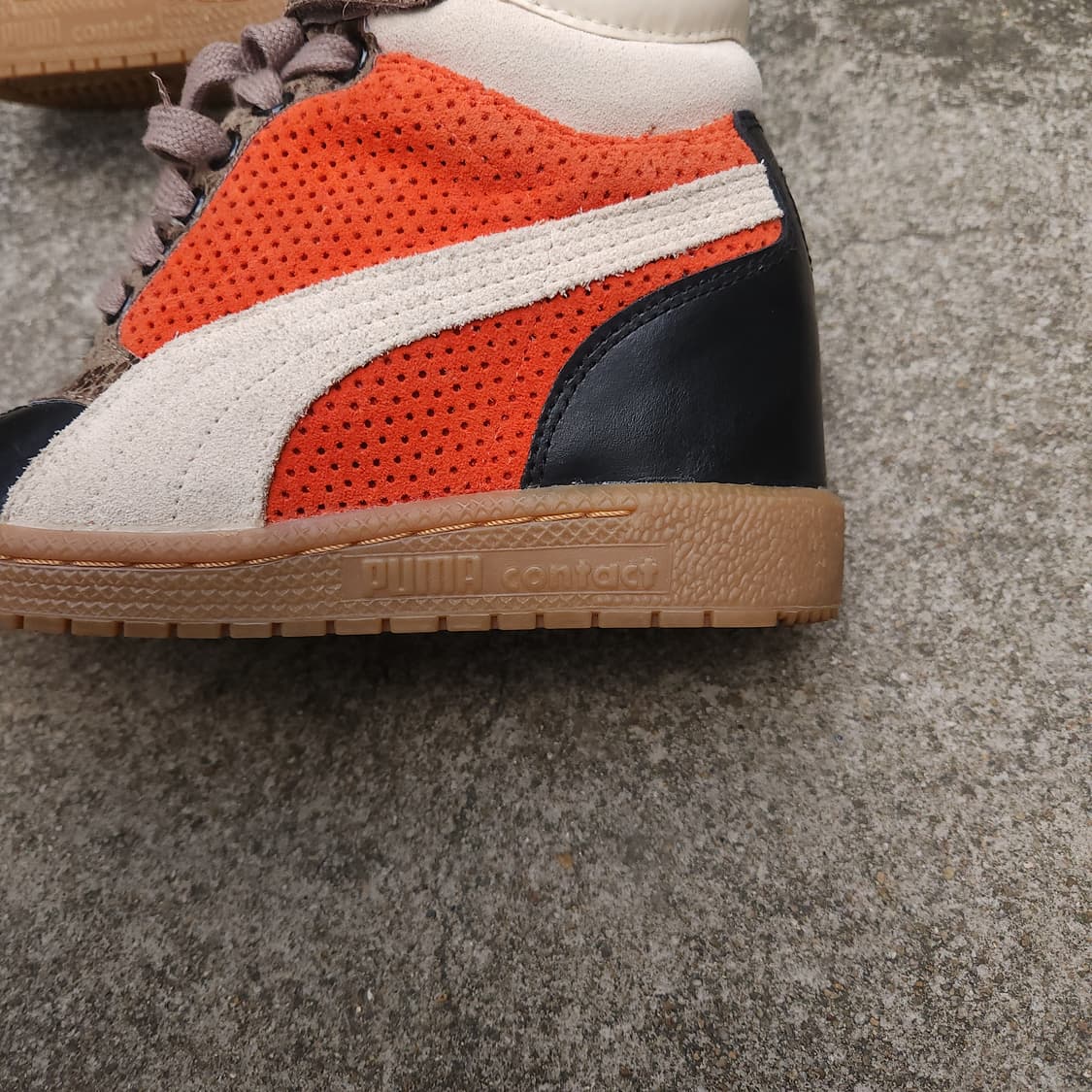 [230] 푸마 x 아트모스 스카이 웨지 퍼 힐 스니커즈 상품이미지6