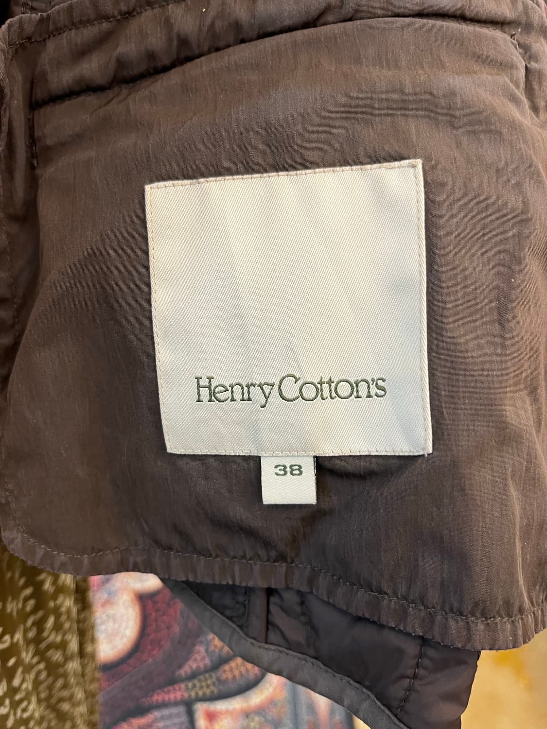 헨리 코튼 퀼팅 자켓 상품이미지9