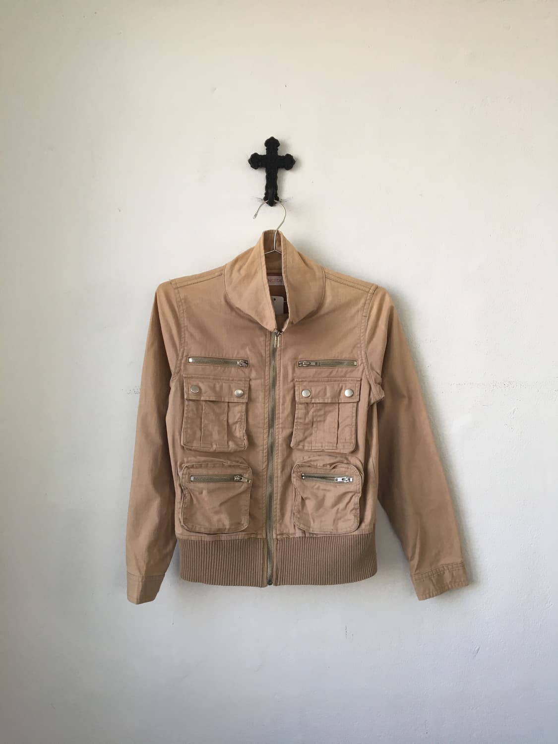 Multi pocket high neck zip up 상품이미지2