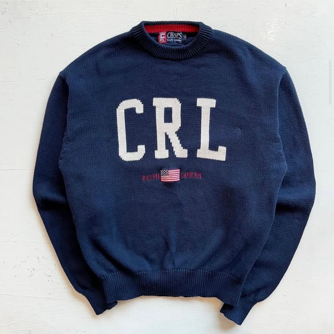 90's 폴로랄프로렌 'CRL' 스웨터 상품이미지1