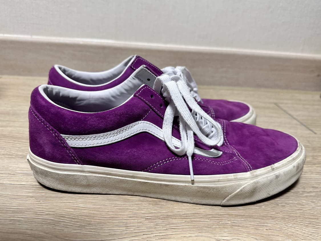 반스 올드스쿨 퍼플 스웨이드 (285) 상품이미지1