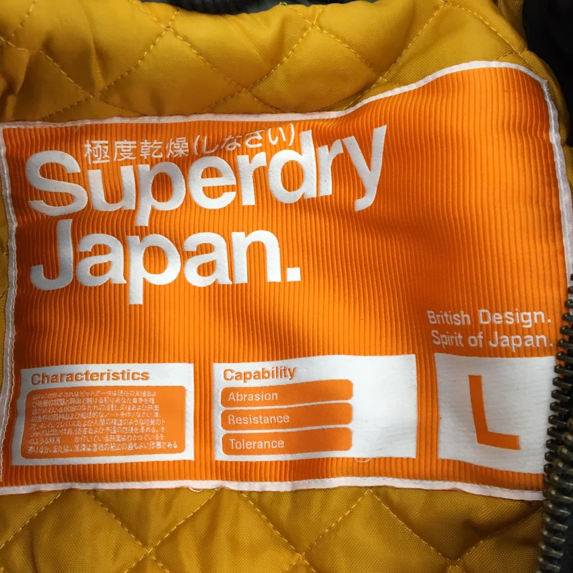 슈퍼드라이 이중 야상집업점퍼 L 상품이미지7