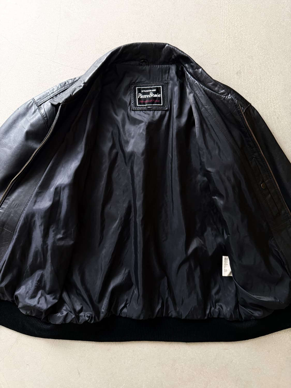 Vintage Pierre Bonee Leather Jacket 상품이미지9