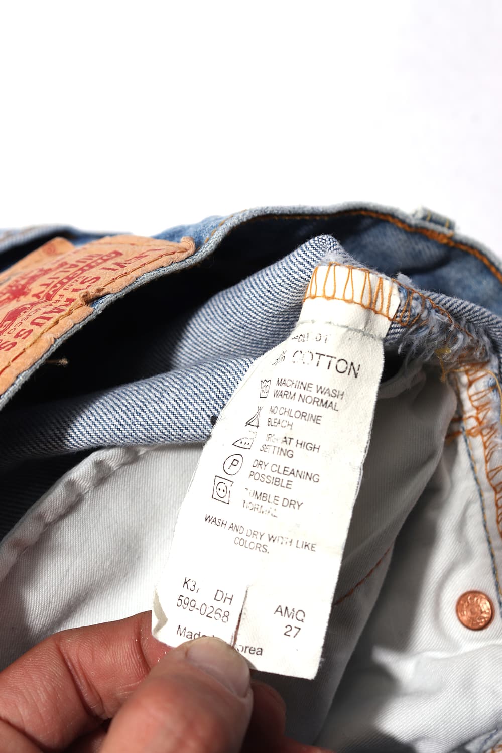 LEVIS 599 연청 세미 부츠컷 women 26 상품이미지4