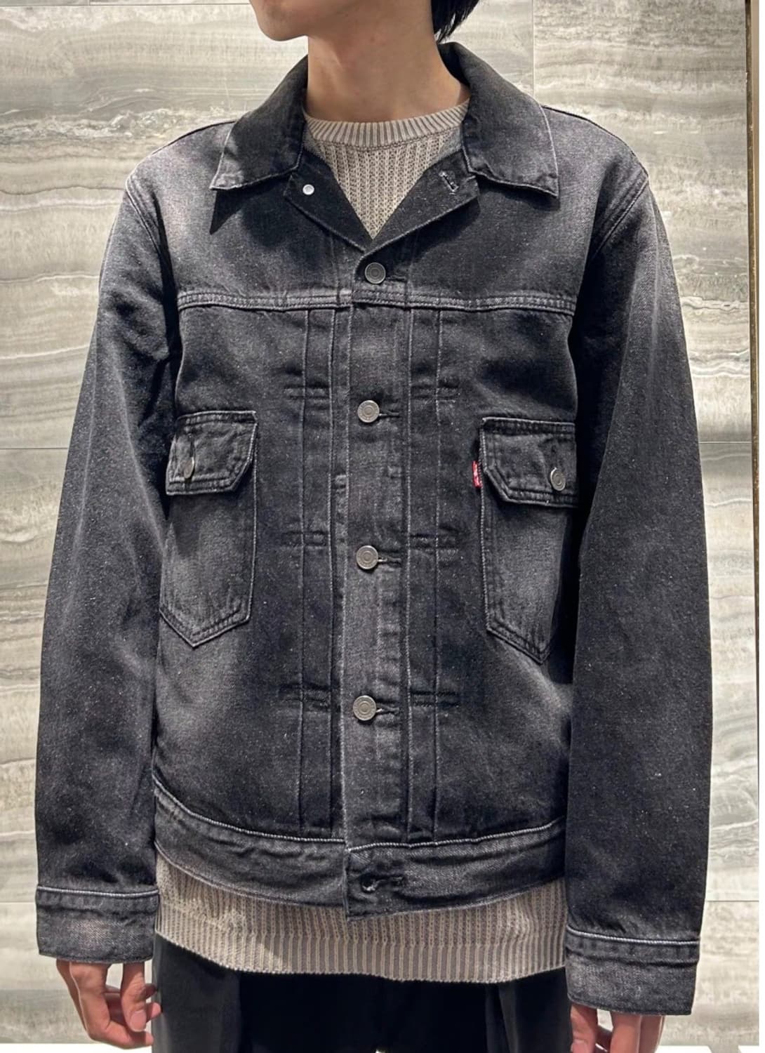 S)리바이스 비오탑 별주 type2 트러커 자켓  상품이미지2