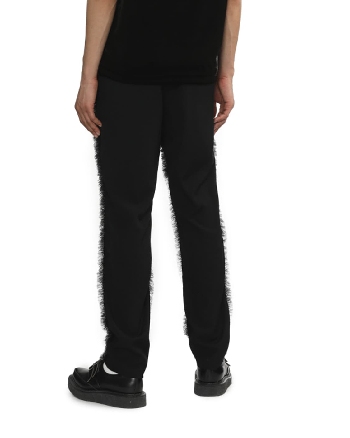 새상품 꼼데가르송 옴므플러스 러플디테일 블랙팬츠 M 상품이미지4