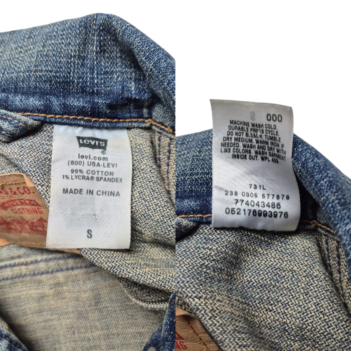 [S] 리바이스 00s 데님 트러커 자켓 상품이미지8