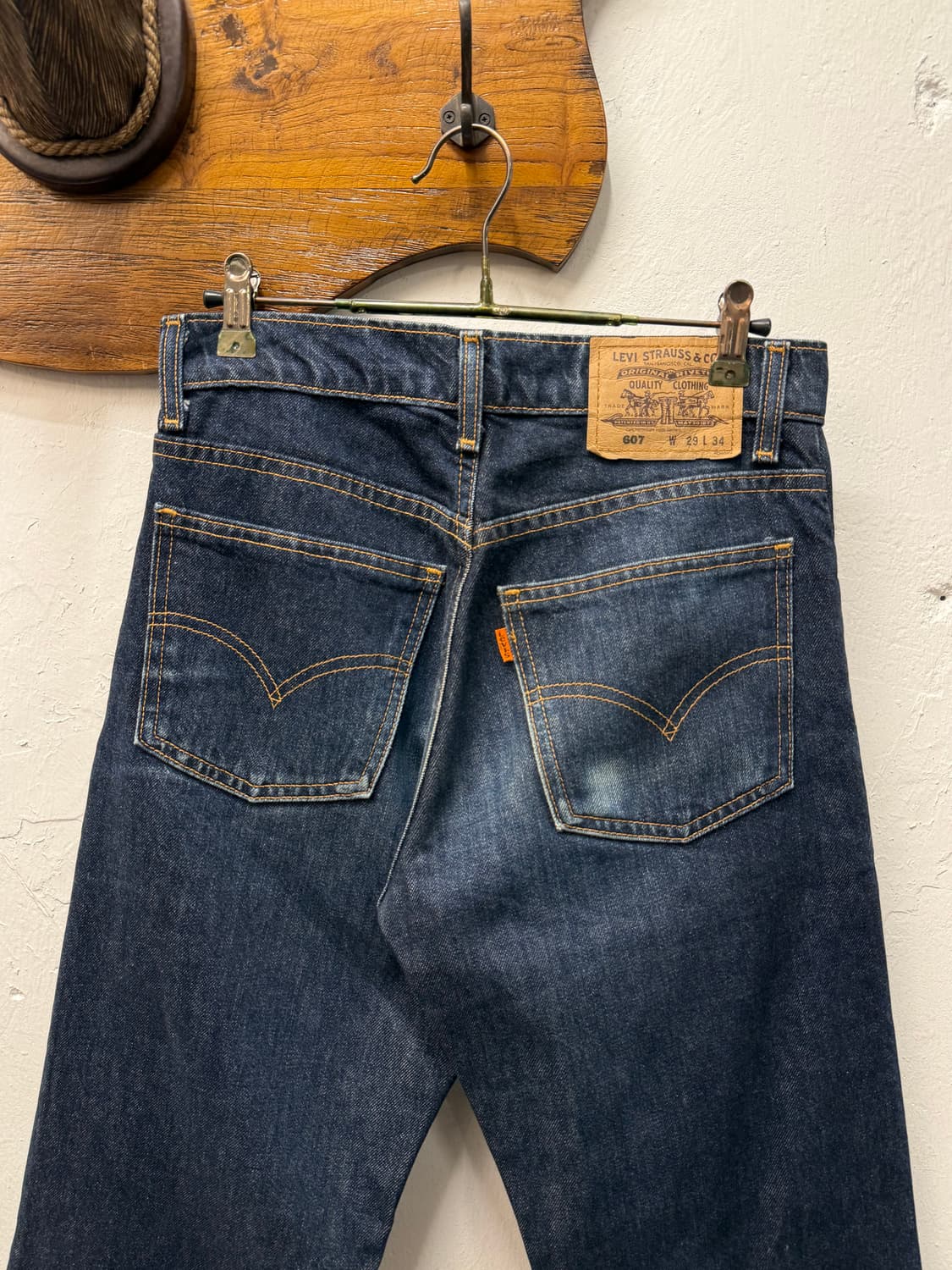Levi's 607 Orange Tab Straight Denim Pan 상품이미지2