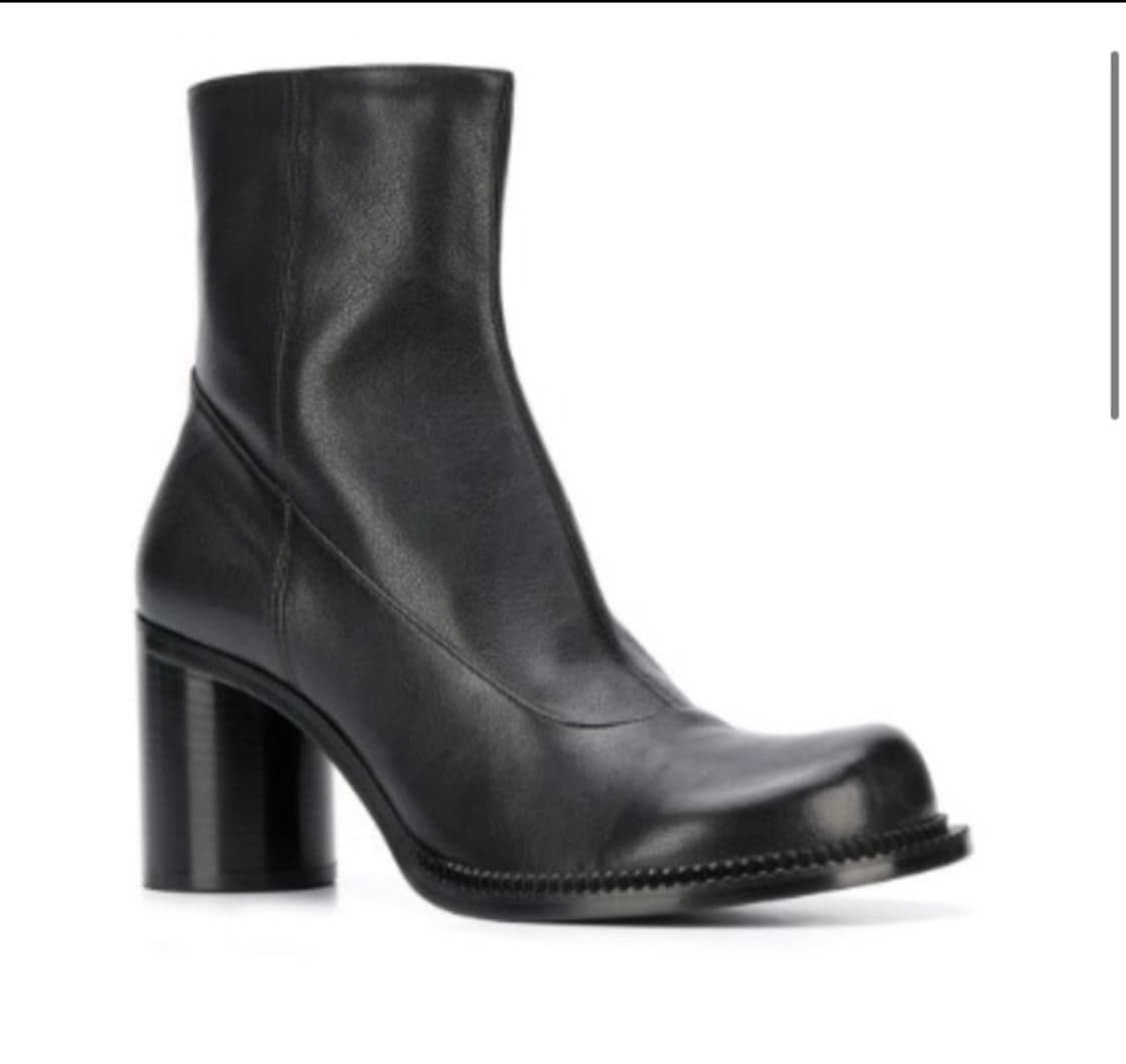 마르지엘라 청키 힐 앵클 부츠 상품이미지1