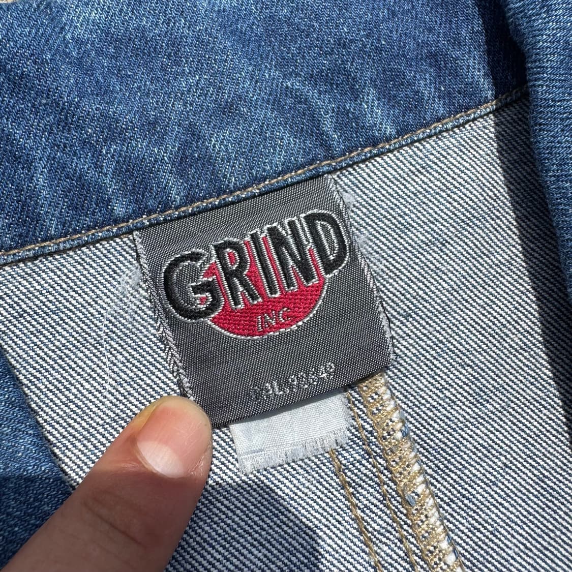 [XL] Grind 스케이보드 데님 워크자켓 상품이미지6