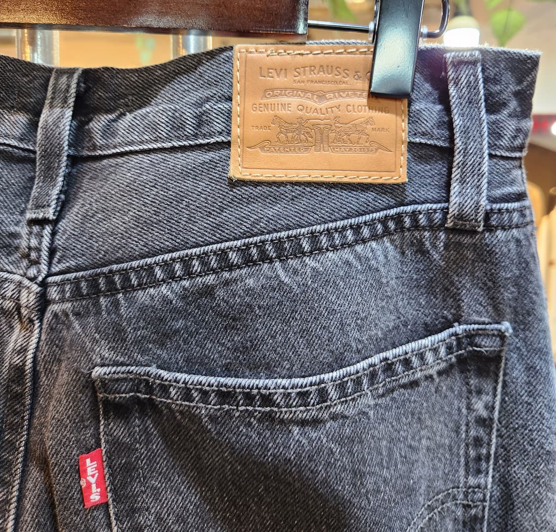 LEVIS 리바이스 흑청 베기 핏 데님 팬츠 상품이미지6
