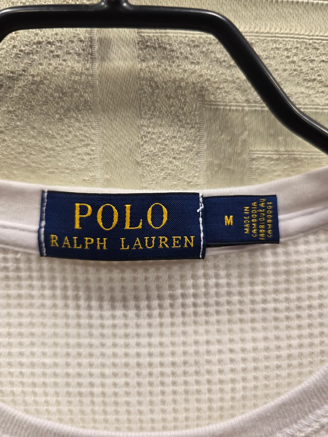 폴로 랄프로렌 와플 긴팔티 90 상품이미지8