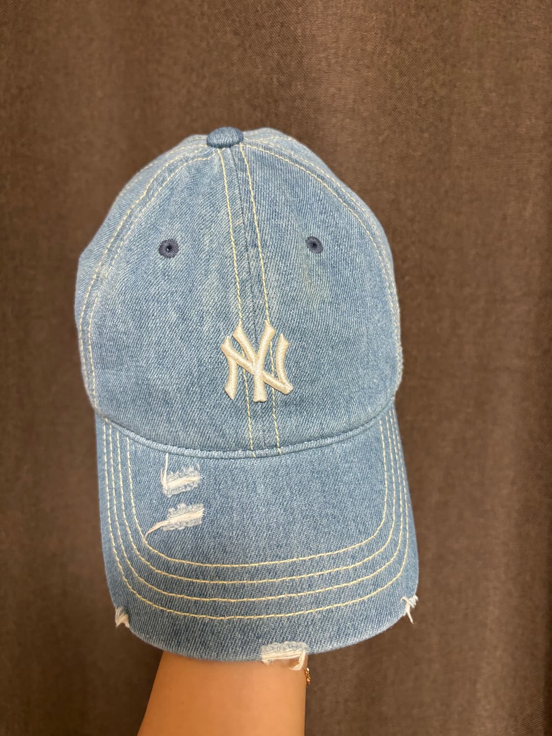 Mlb 데님볼캡 상품이미지1