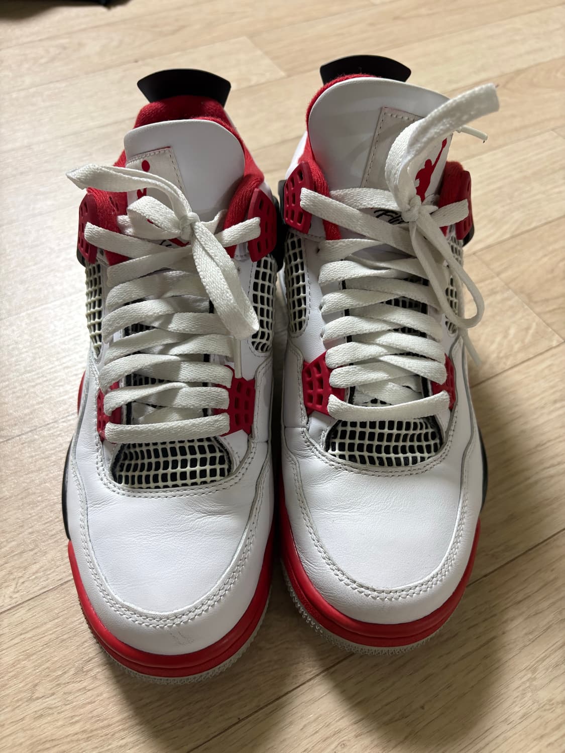 255)나이키 에어조던4 레트로 파이어레드 상품이미지4