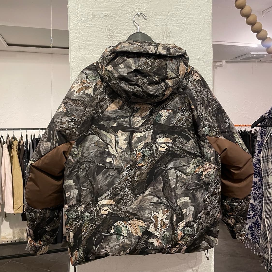 베이프 트리 카모 후드 스노우보드 패딩 자켓 상품이미지3