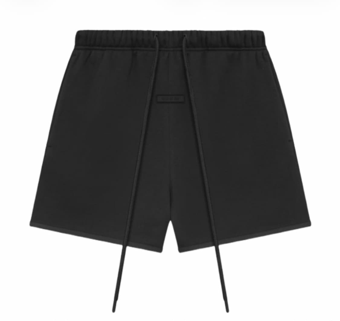 [M] 에센셜 스웨트 쇼츠 제트 블랙 상품이미지1