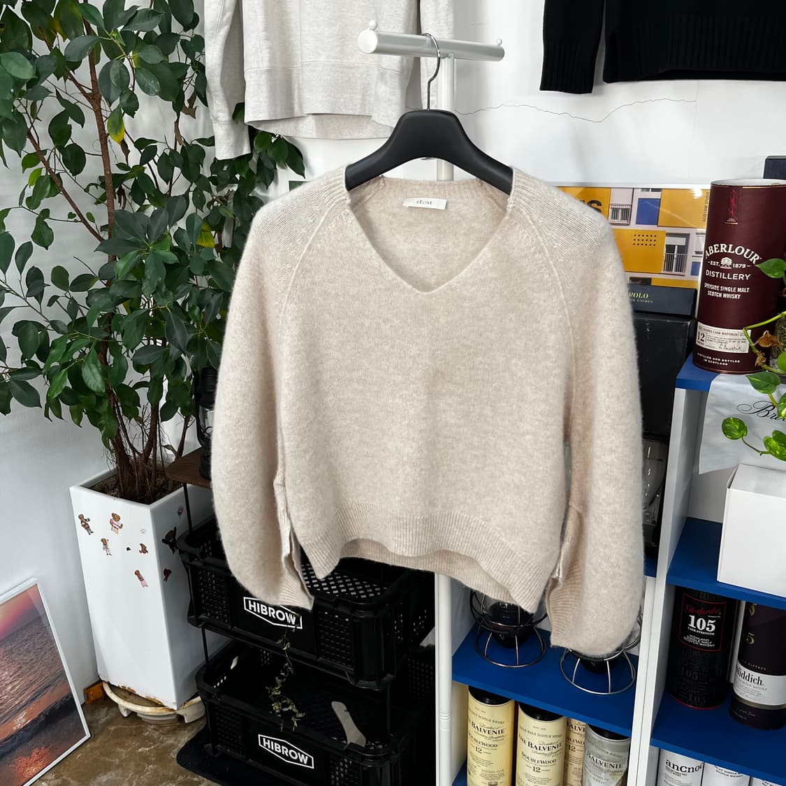 셀린느 우먼 캐시미어100% 니트 M 상품이미지1