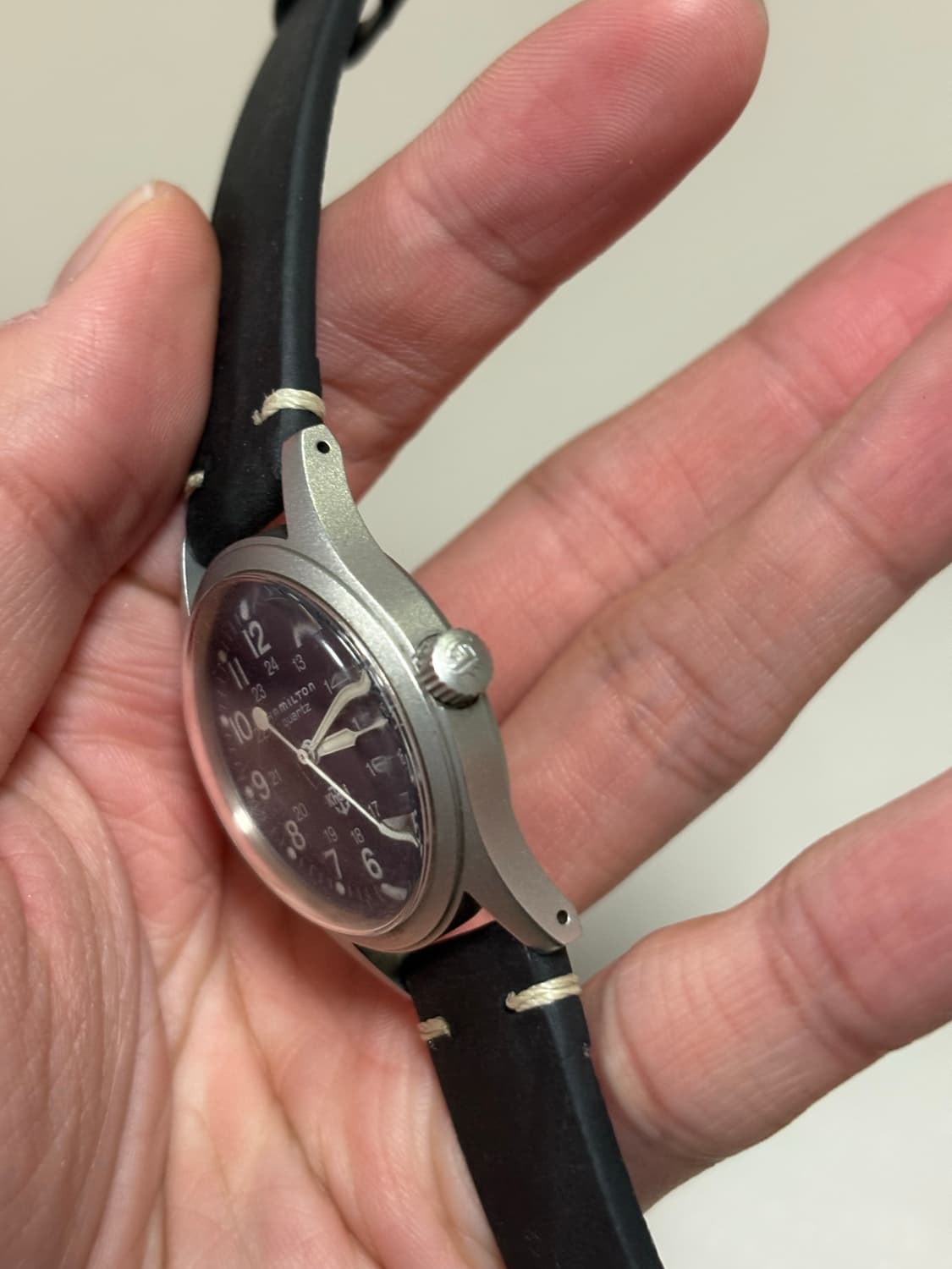 해밀턴 카키필드 9797 빈티지 청판 상품이미지4