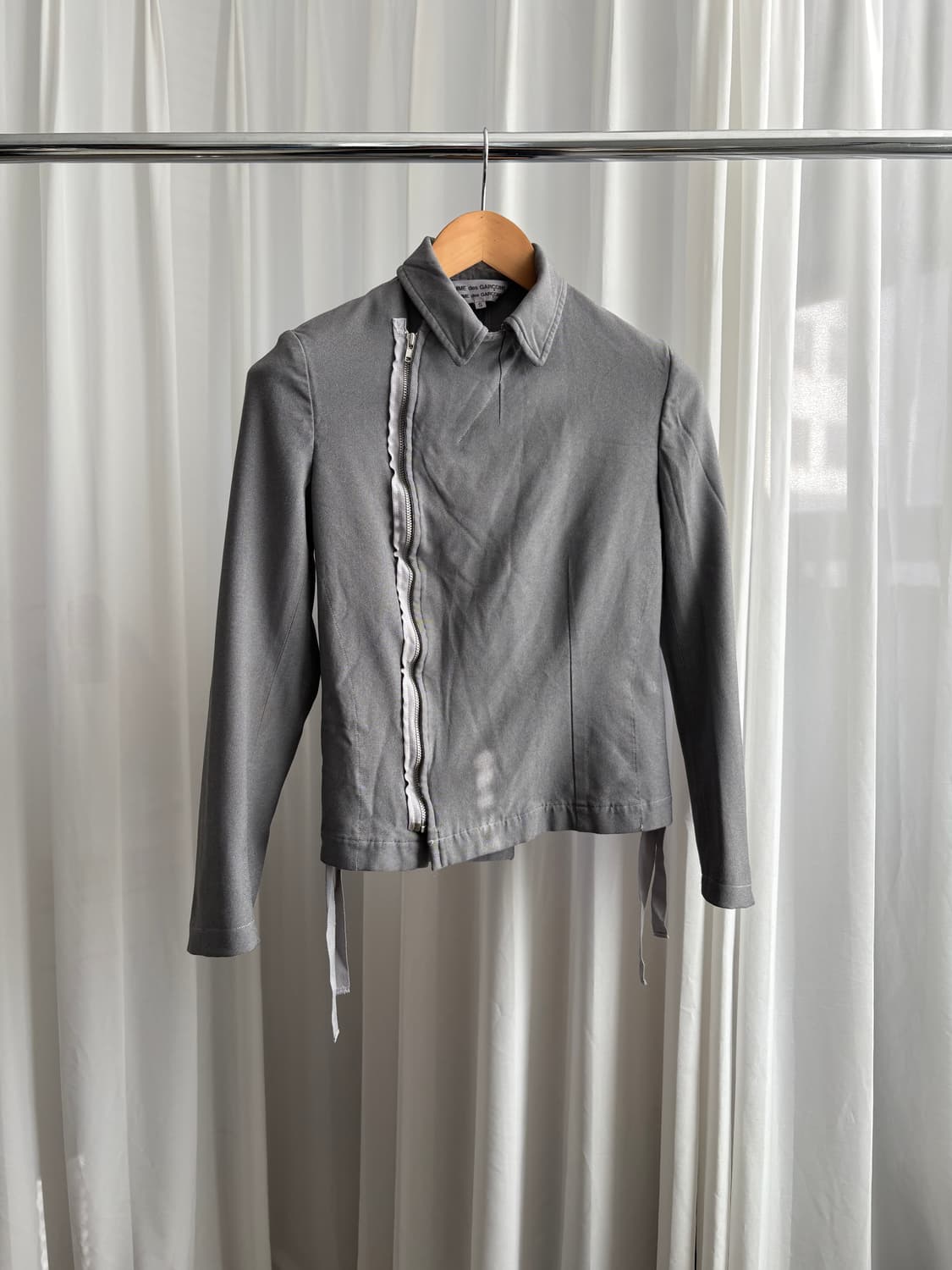 꼼데가르송 축융 폴리 라이더 재킷 상품이미지2