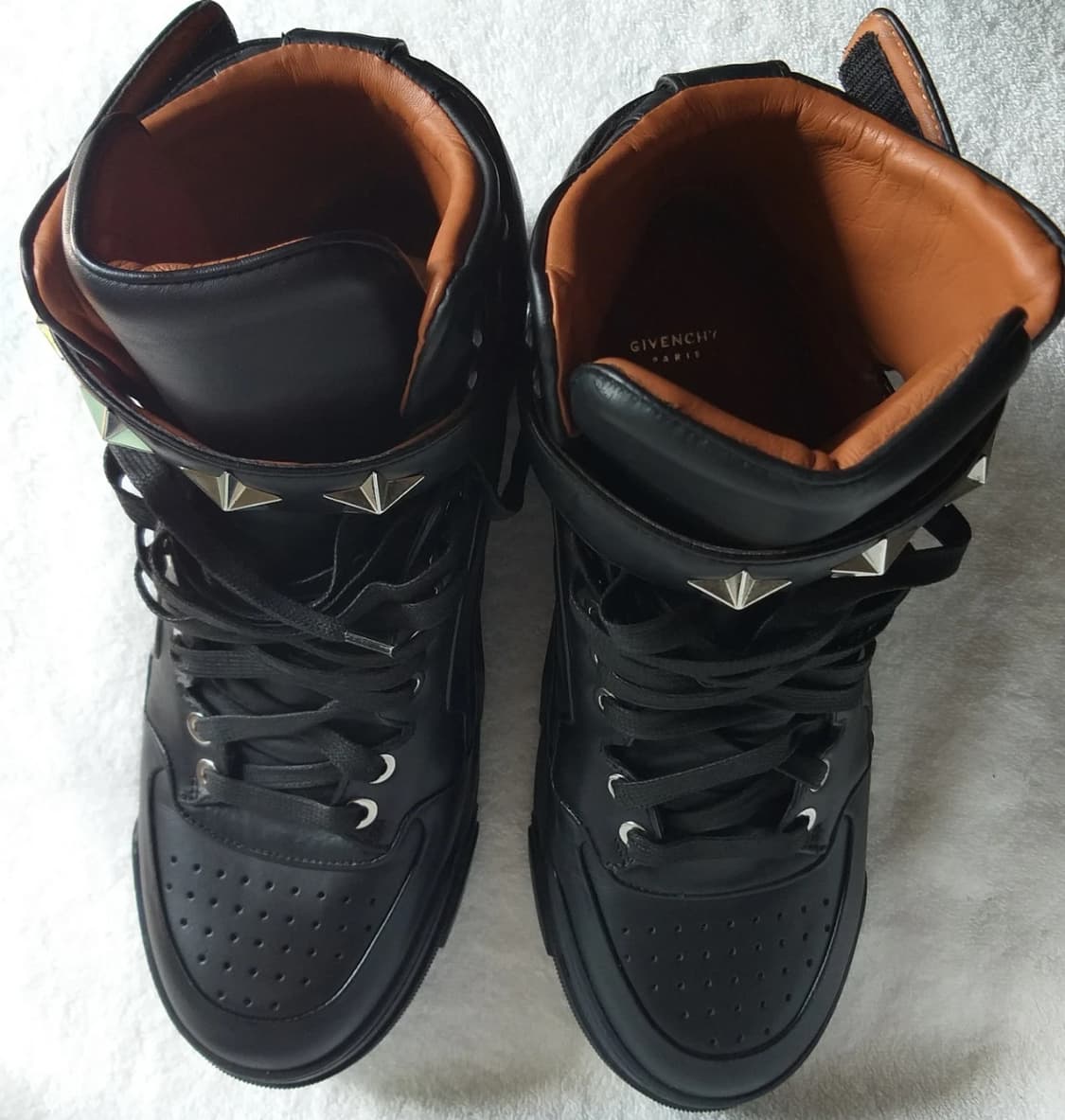Givenchy 지방시 스타 스터드 레더 하이탑 38(245) 상품이미지6