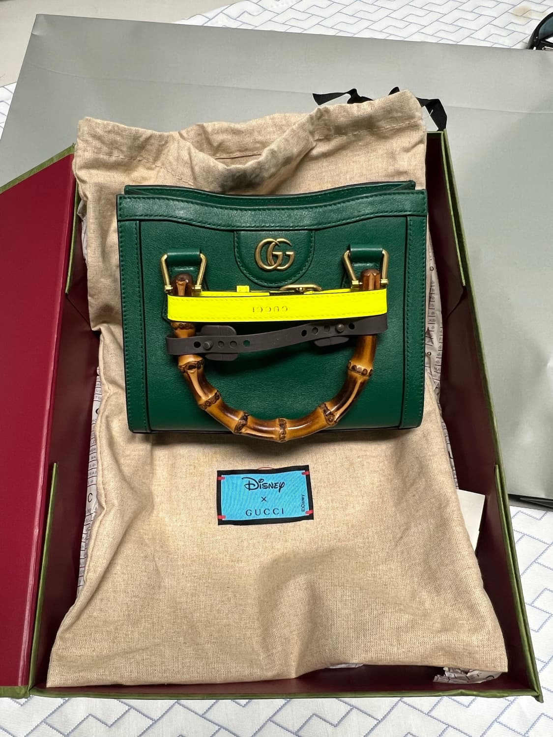 구찌 다이애나 탑 핸들백 그린 상품이미지1