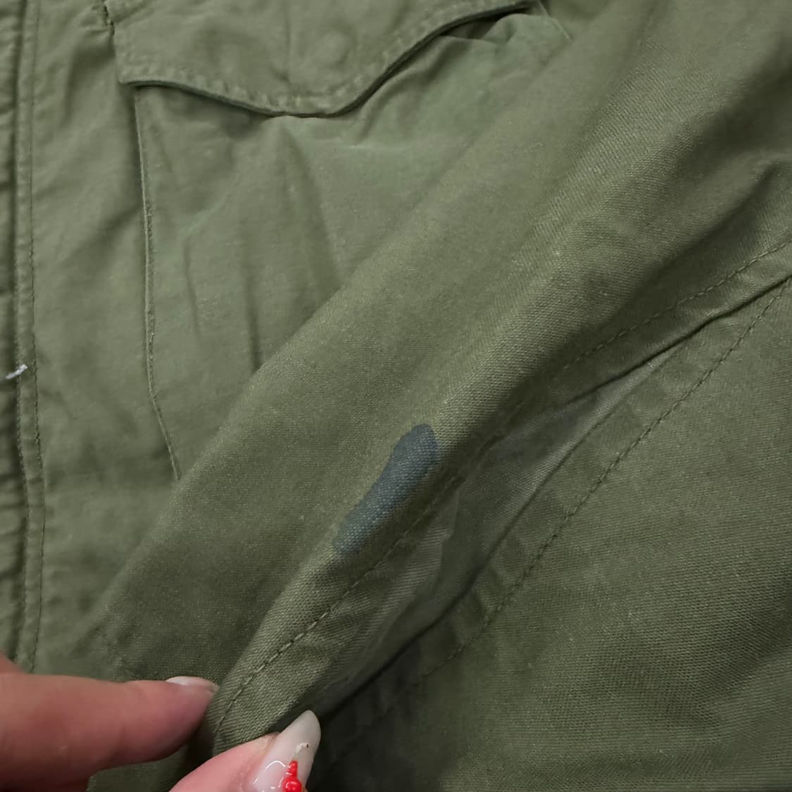 [정품/S] 67s 알파인더스트리 미군 M-65 필드 자켓 상품이미지8