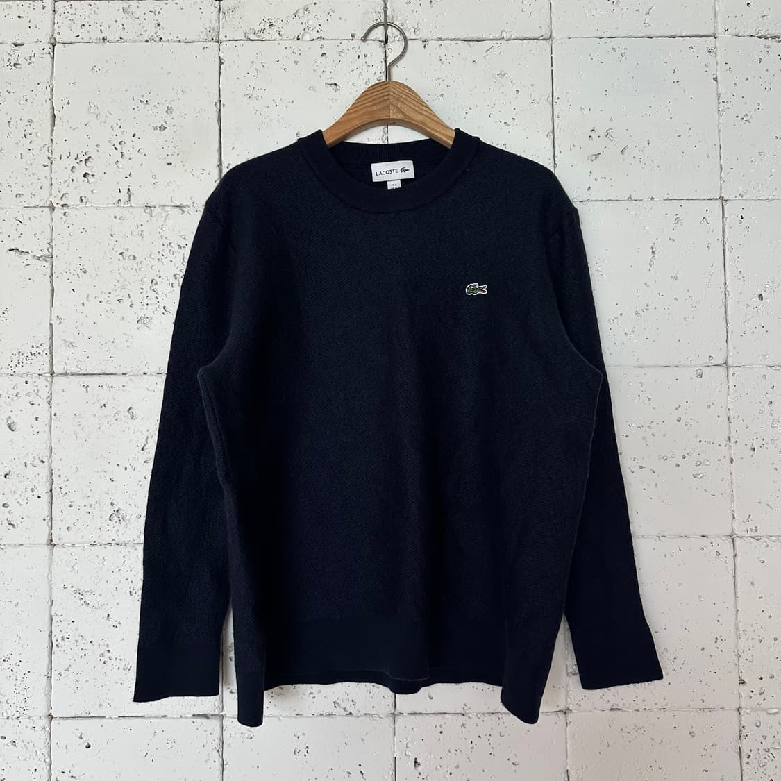 XL 라코스테 네이비 울 니트 상품이미지1