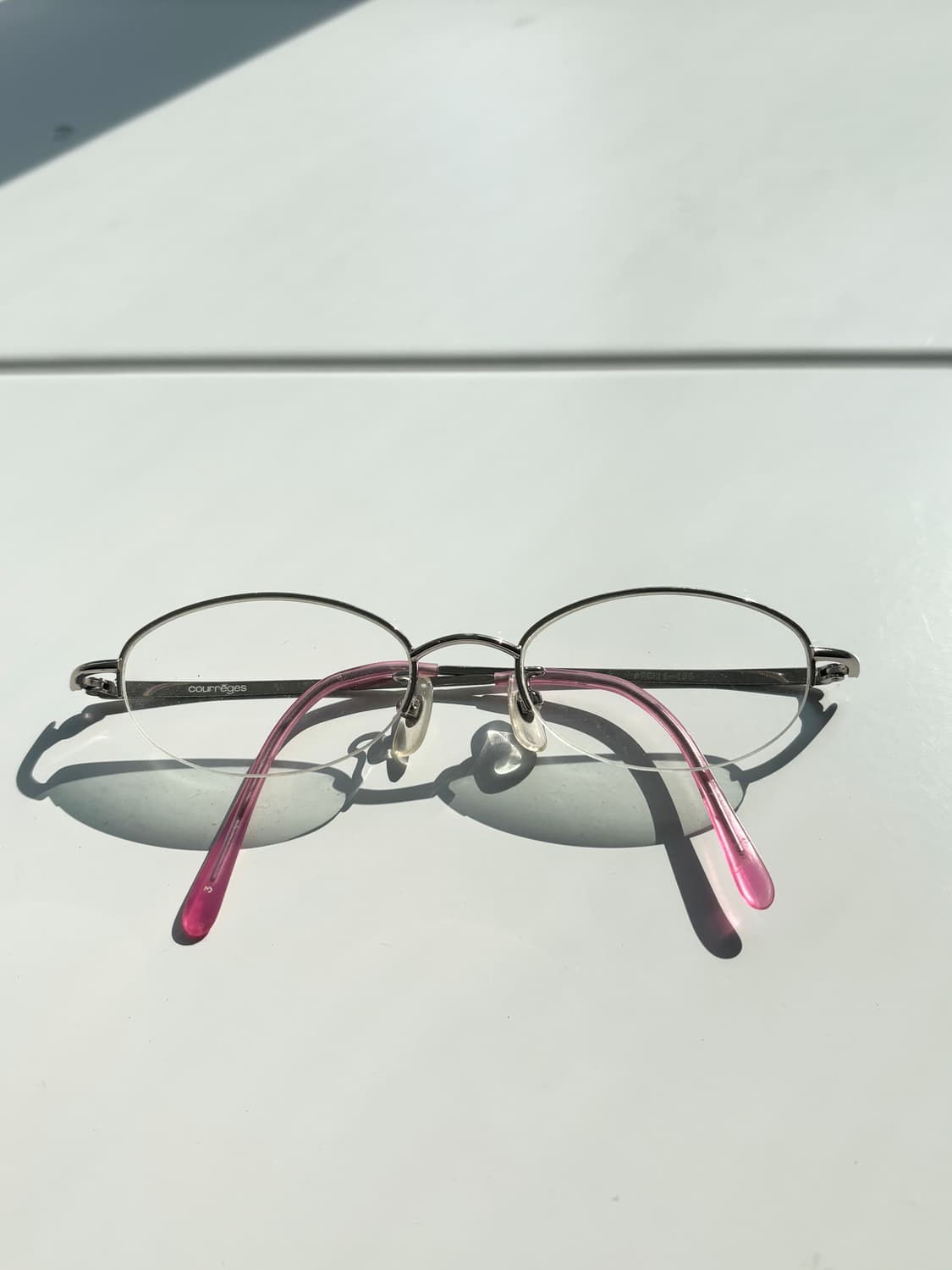 Courreges pink glasses 상품이미지2