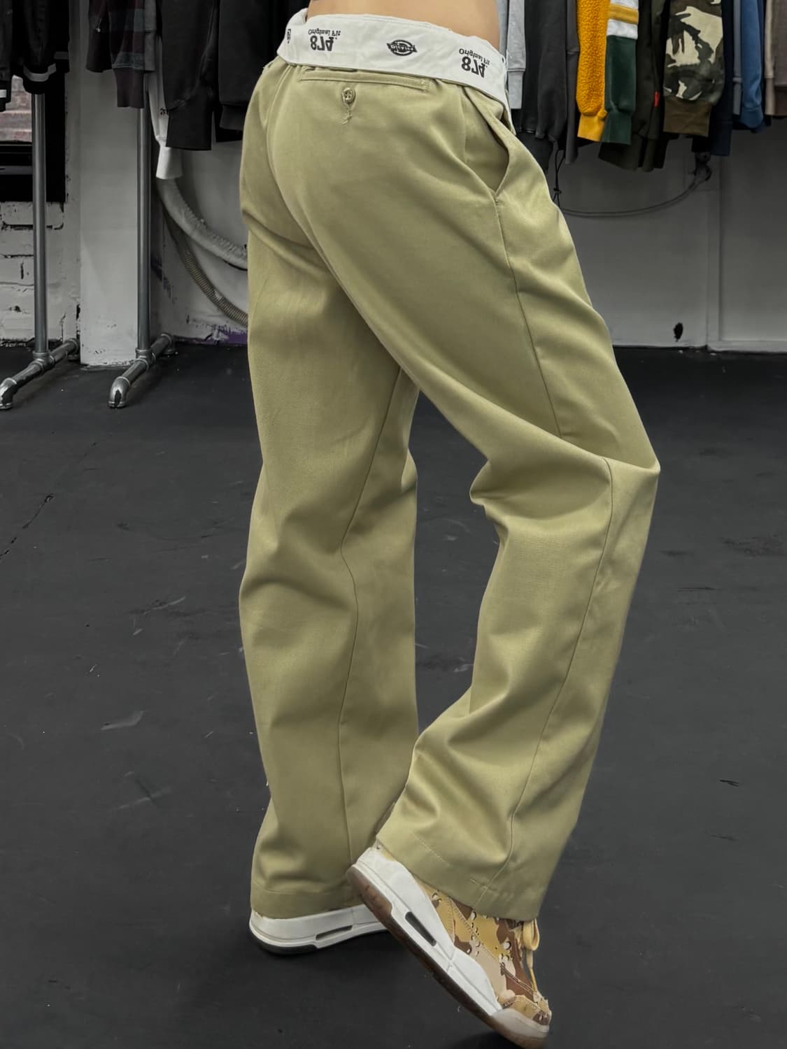 디키즈 떠그클럽 베이지 코튼 팬츠 상품이미지2