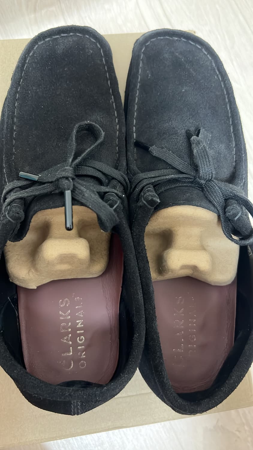 클락스 왈라비 블랙 스웨이드 280 판매합니다! 상품이미지8