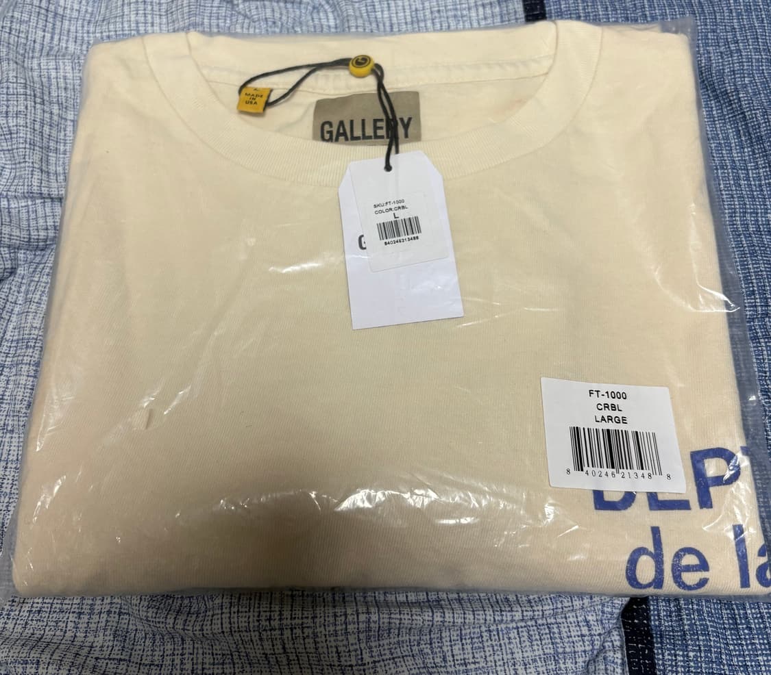 갤러리 디파트먼트 프렌치 로고 반팔 L 상품이미지7