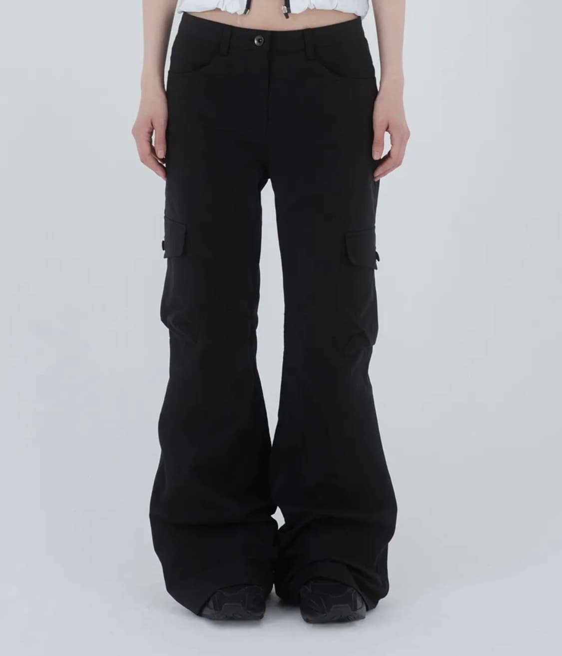 미세키서울 포켓 카고 부츠컷팬츠(1사이즈) 상품이미지1