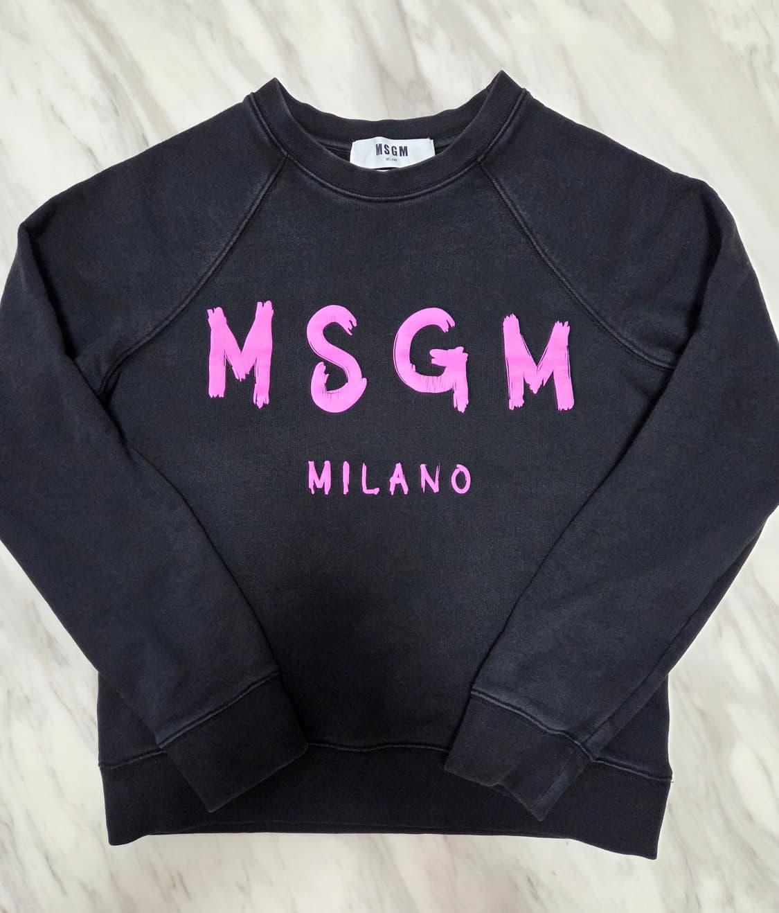 Msgm 브러쉬드 로고 스웻셔츠  상품이미지1