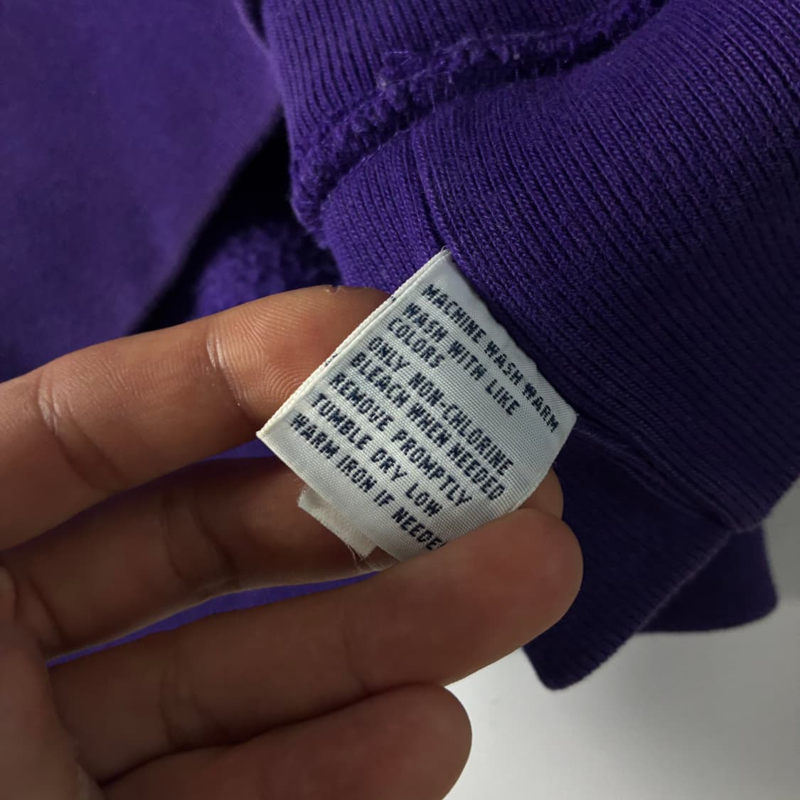 Polo  폴로 랄프로렌 자수 코튼 퍼플 맨투맨  상품이미지5