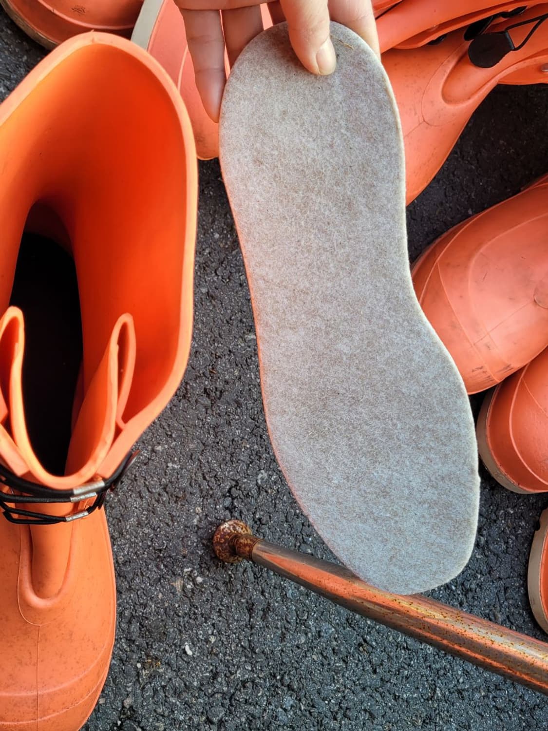 미  화학보호 방수 부츠 상품이미지5