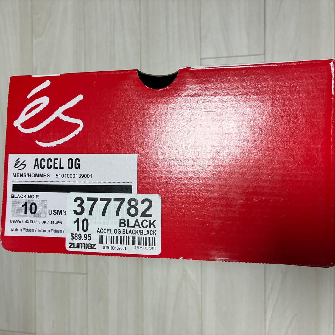 eS Accel OG Black 280 상품이미지2
