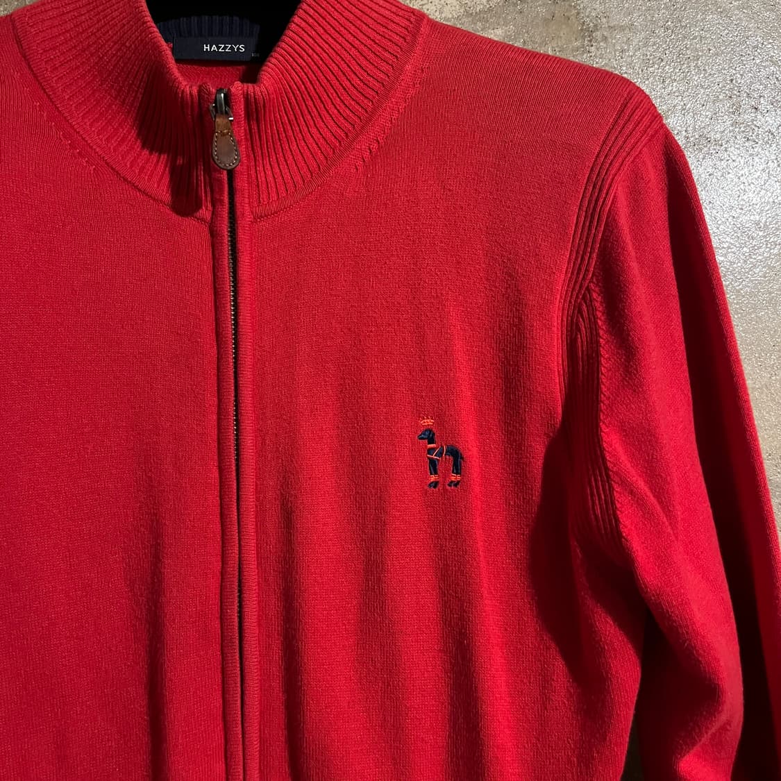 헤지스 니트 집업 상품이미지2