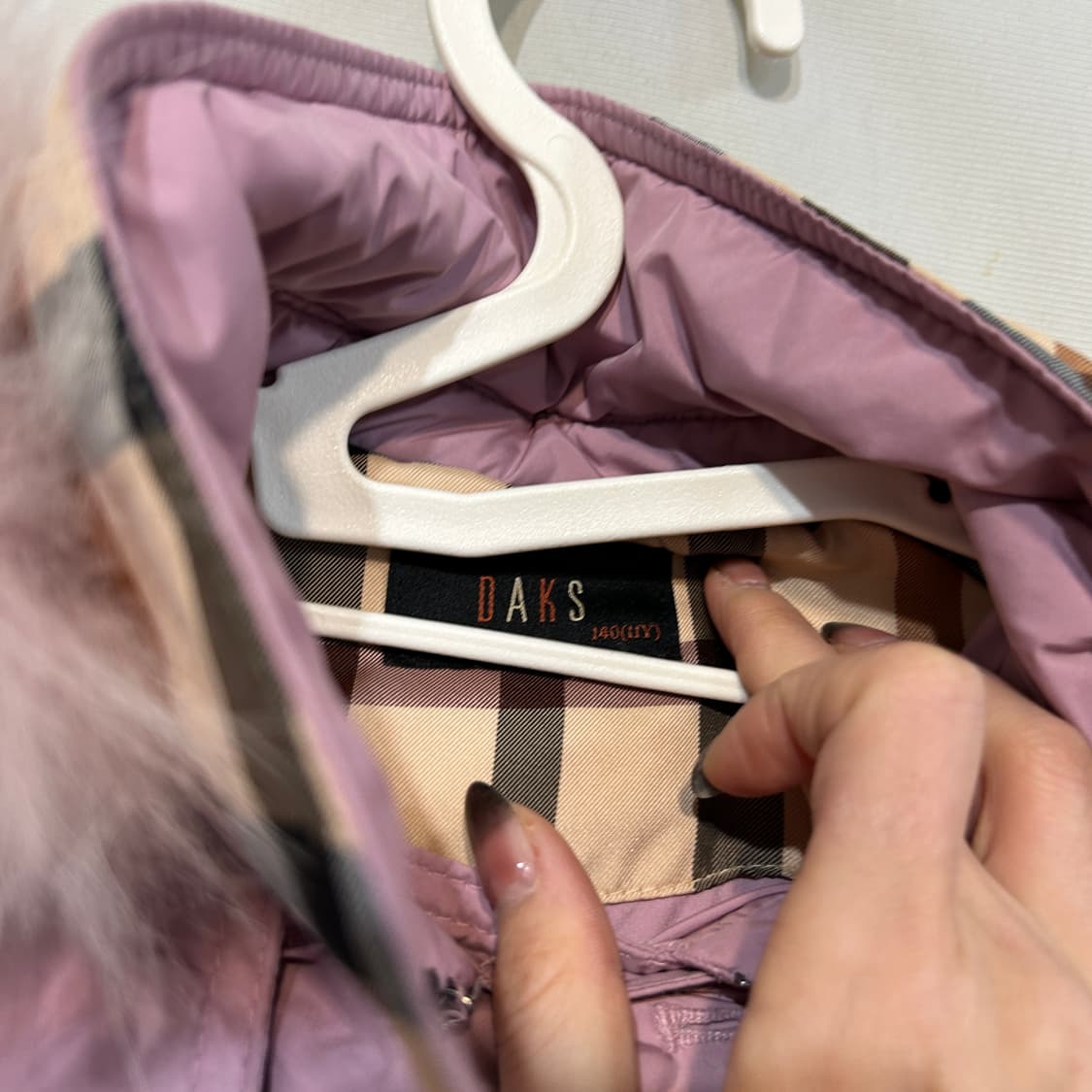 닥스 2021 키즈 구스다운 롱패딩 140 상품이미지2