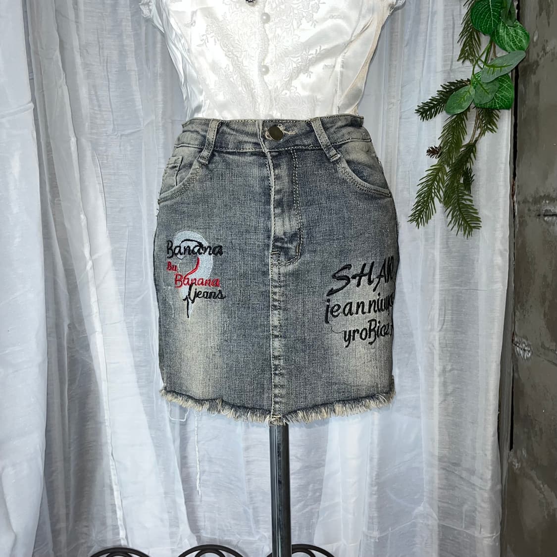 y2k 데님 스커트  상품이미지1